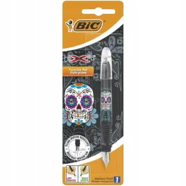 pioro-wieczne-x-pen-decor-fp-skull-niebieski-bic-blister-1szt