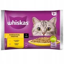 whiskas-karma-dla-kotow-doroslych-drobiowa-uczta-w-sosie-4-x-85g
