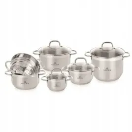 gerlach-sendo-11-elementowy-zestaw-garnkow-ze-stali-nierdzewnej