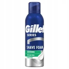 gillette-series-lagodzaca-pianka-do-golenia-z-aloesem-200-ml