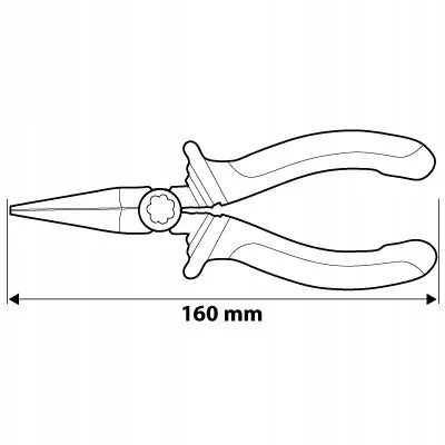 szczypce-okragle-160-mm