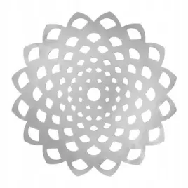 mata-stolowa-pvc-okragla-srebrna