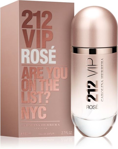 Zdjęcia - Perfuma damska Rose ﻿Carolina Herrera 212 VIP Rosé Woda Perfumowana 80 ml 