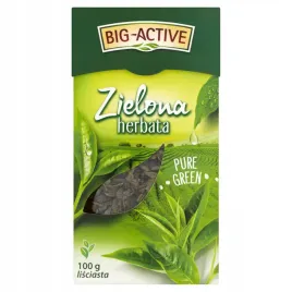 big-active-zielona-herbata-pure-green-lisciasta-100-g