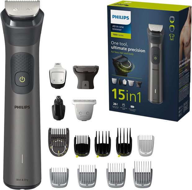 Profesjonalny Trymer Philips Multigroom MG7950/15 15w1