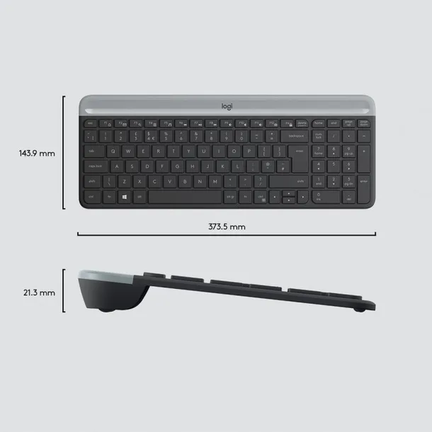 wireless-keyboard-and-mouse-combo-mk470-graphite-konstrukcja-klawiatury-blok-numeryczny-niski-profil-klawiszy