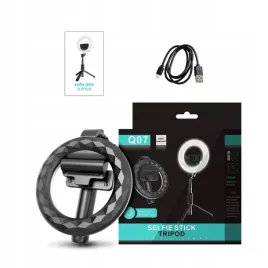 lampa-uchwyt-selfie-stick-tripod-q07