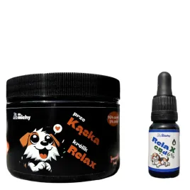 zestaw-dla-psa-relax-przekaska-treserka-i-olej-cbd-6percent-do-michy