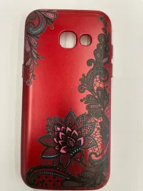 etui-plecki-do-samsung-a3-2017-kwiaty-czerwony