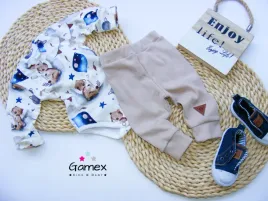 gamex-komplet-body-niemowlece-spodnie-misio-92