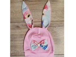 gamex-czapka-dziecieca-uszka-rozowa-rozmiar-1-15-cm