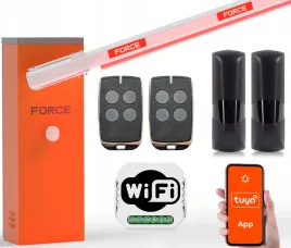 szlaban-force-gr5000-z-ramieniem-5m-wbudowany-semafor-parkingowy-osiedlowy