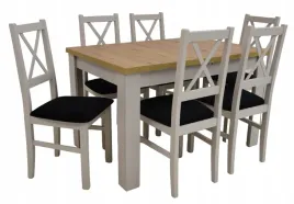 stol-rozkladany-80x120-160cm-6-krzesel-drewnianychtapicerowane-siedzisko