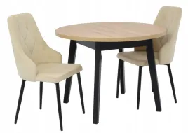 stol-okragly-100x100-rozkladany-do-130cm-2x-krzeslo-tapicerowane-kolory