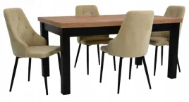 stol-z-krzeslami-4x-krzeslo-ik-09-bezowe-welurowe-stol-s-7-90x160-210cm