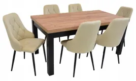 stol-z-krzeslami-6x-krzeslo-ik-09-bezowe-welurowe-stol-s-7-90x170-250-cm