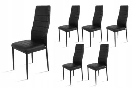 6x-krzeslo-czarna-ekoskora-metal-pokoj-kuchnia