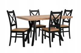 ideahome-komplet-jadalniany-90x90-190cm-4-krzesla-artisan