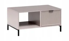 stolik-kawowy-90x45x58-cm-kaszmirowy-z-szuflada-ryflowane-fronty-do-salonu