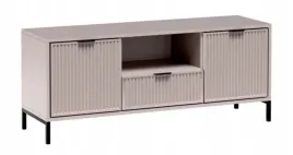 szafka-rtv-135x56x41-cm-kaszmirowa-z-szuflada-z-polkami-ryflowane-fronty