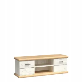 szafka-rtv-157x588x45-dab-kraft-zloty-bialy