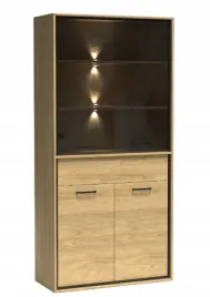 witryna-dwudrzwiowa-922cm-kolekcja-mediolan-hikora-salon-jadalnia