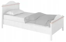 lozko-dziewczece-luna-90x200-bialy-rozowe-elementy-materac