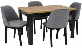 stol-rozkladany-80x120-160cm-i-4-krzesla-tapicerowane-kubelkowe-kolory