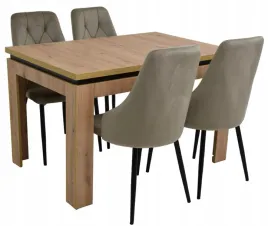 stol-rozkladany-80x120-160cm-i-4-krzesla-ik-09-welur-szary