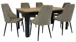 stol-rozkladany-90x160-200-dab-craft-i-6-krzesel-ik-09-welur-kolory