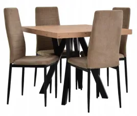 stol-rozkladany-120x120-220cm-i-4-krzesla-tapicerowane-sztruks-kolory