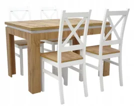 stol-rozkladany-80x120-160cm-4-krzesla-drewniane-salon-jadalnia