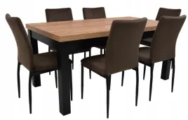 stol-rozkladany-90x170-250cm-6x-krzeslo-tapicerowane-ik-10-kolory