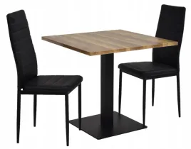 stol-80x80cm-metalowa-podstawa-2x-krzeslo-ekoskora-restauracja-kawiarnia