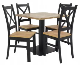 stol-80x80cm-metalowa-podstawa-4x-krzeslo-drewniane-restauracja-kwiarnia