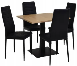 stol-80x80cm-metalowa-podstawa-4x-krzeslo-ekoskora-restauracja-kawiarnia