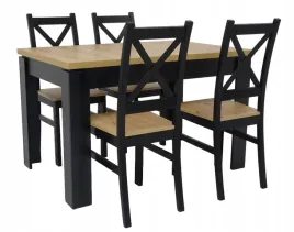 stol-rozkladany-80x120-160cm-4-krzesla-drewniane-salon-jadalnia