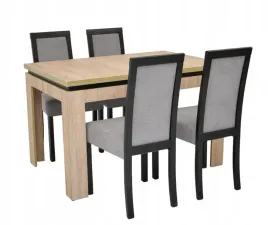 4-krzesla-tapicerowane-i-stol-rozkladany-80x120-160-kolory