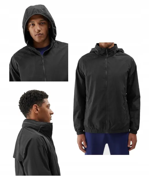 Męska kurtka przeciwdeszczowa wiatrówka 4F SS24 TJACM146 20S