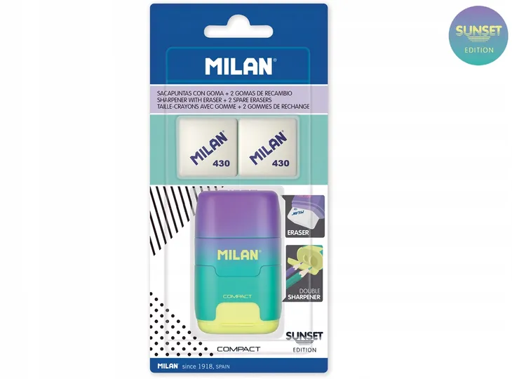 temperowko-gumka-compact-sunset-2-gumki-milan-rodzaj-temperowka-z-pojemnikiem