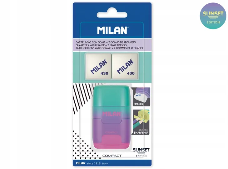 temperowko-gumka-compact-sunset-2-gumki-milan-rodzaj-temperowka-podwojna