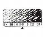olowek-silverino-hb-3szt-twardosc-hb