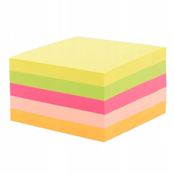 bloczek-samoprzylepny-75x75mm-neon-d-rect-stan-opakowania-oryginalne