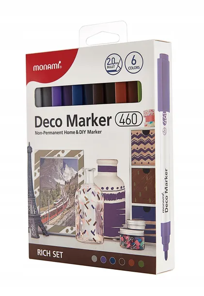 markery-akrylowe-deco-marker-6kol-rich-monami-stan-opakowania-oryginalne