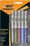 marker-marking-metallic-ink-5-kolorow-bic-stan-nowy-rodzaj-permanentny