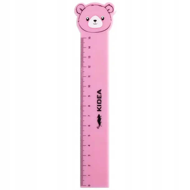 linijka-z-figurka-15cm-kidea-plec-chlopcy-dziewczynki