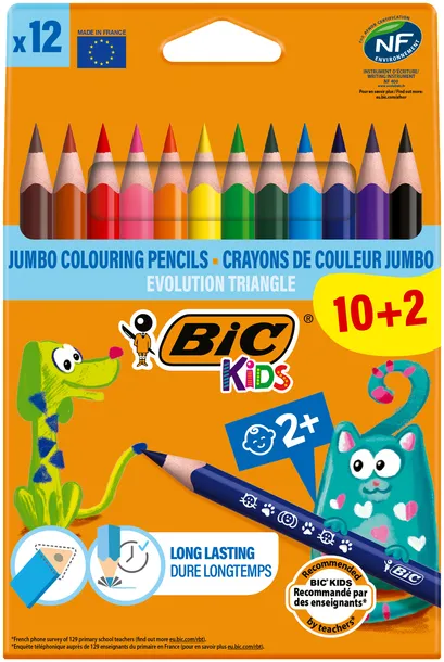 kredki-olowkowe-evolution-triangle-ecolutions-bic-kids-10-2-kolory-stan-nowy-rodzaj-kredki-olowkowe