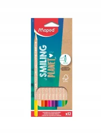 kredki-drewniane-smiling-planet-12szt-maped