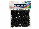pompony-czarne-10mm-100szt-stan-nowy