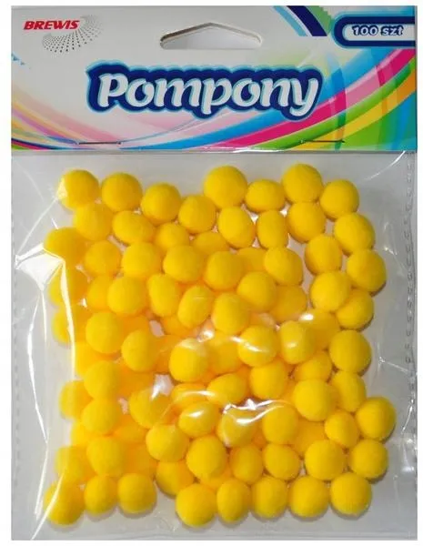pompony-zolte-10mm-100szt-rodzaj-poliestrowe